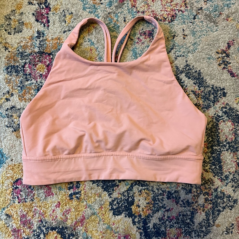High-neck lululemon sports bra